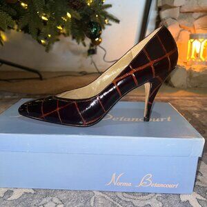 Norma Betancourt Croc Pumps